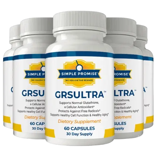 Six bottles of GRS Ultra